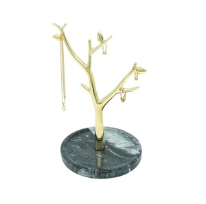 Vente de porte-bijoux de table pour dressing porte-bijoux en métal plaqué or support article décoratif organisateur cosmétique pour salon. - Product Image 1