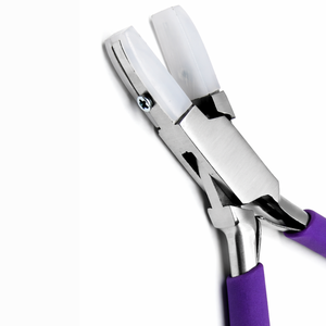 Professional <b>Nylon</b> Jaw Pliers Flat Nose Jewelry Tool Scratch Free Wire Work Craft Pliers Ergonomic Non <b>Slip</b> Grip - Product Image 4