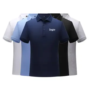 Polos lisos de poliéster puro, camisas culturales frescas y transpirables, ropa de trabajo, polos para hombres y mujeres al por mayor - Product Image 1