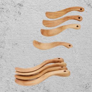 Factory Wholesale Wooden Wood Mini Jam Your Breakfast Javanese Teak Wood From Indonesia - Product Image 3