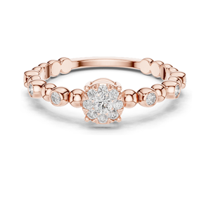 Bague en diamant de laboratoire 0,238 CT pour femmes, clarté VVS-VS EF, or 18 carats, 14 carats, 10 carats et argent 925, or rose, or jaune, or blanc - Product Image 2