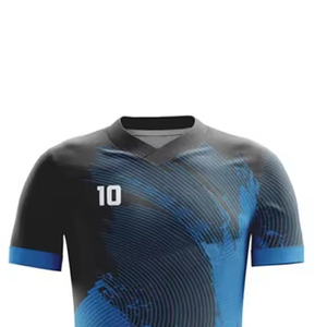 Maillot de football de vêtements de sport d'entraînement respirant entièrement par sublimation maillot de football de conception personnalisée pour unisexe - Product Image 5