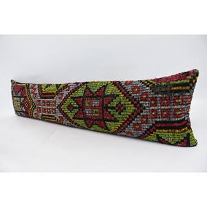 Kilim de lana Multicolor 18x18, almohada de lujo tejida, ropa de cama con estampado Vintage, portátil para uso doméstico para Navidad - Product Image 4