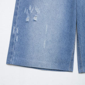 Shorts en jean décontractés personnalisés, nouvelle mode, tissage droit, écologique, vintage, mignon, doux pour le printemps, l'été et l'automne - Product Image 4