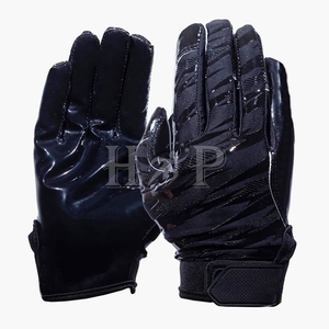 Custom Receiver Gloves Manufacturer Breathable Fabric American Football Gloves Custom Design American Football Receiver Gloves - Product Image 3