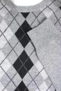 Pull Argyle à manches longues pour hommes, matériau durable, fabriqué sur mesure, offre spéciale, pull Argyle respirant à la mode - Product Image 2