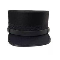Casquette Kepi d'immigration pour dames de Gambie personnalisée de haute qualité avec couvre-chef uniforme professionnel insigne pour officiers