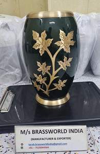 Urnas de Cremación de Latón Estilo Americano Más Vendidas, Capacidad de 220 Pulgadas Cúbicas, Diseños Personalizables, Funerales para Adultos - Product Image 5