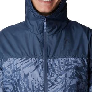 เสื้อแจ็กเก็ตสำหรับวิ่งกีฬาฤดูหนาวของผู้ชายแห้งเร็วแบบพกพากันน้ำระบายอากาศได้ดีมีซิปขนาดใหญ่พิเศษสะท้อนแสง - Product Image 3