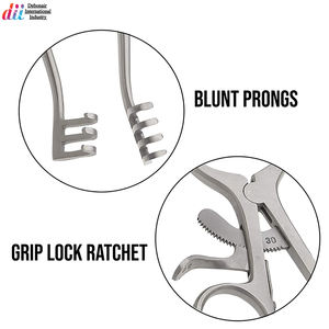 Debonairii-Retractor médico profesional, instrumento quirúrgico de Material de acero inoxidable 2023, 100% - Product Image 5