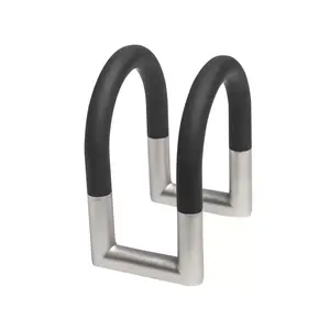 Porte-serviettes métallique jetable brodé fait main au design minimaliste pour maisons modernes, Argent Premium, Zahid Exports, Grand Grossiste - Product Image 2