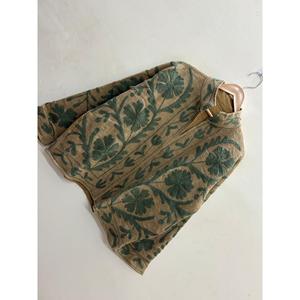Chaqueta de Algodón con Cuello Mandarín y Bordado Floral en Terciopelo, Tejida a Mano, de Secado Rápido, Largo Regular, Manga Larga, para Mujer, Otoño, Jaipur - Product Image 3