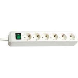 BRENNENSTUHL Eco Line 16A 250V Power Strips 6-<b>Socket</b> 1.5m H05VV-F 3x1.5mm 16-<b>Socket</b> 3m H05VV-F 3x1.5mm - Product Image 1