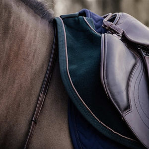 Meilleur design de haute qualité, logo personnalisé, léger, rempli de coton, tapis d'équitation, molleton d'hiver pour le dressage des chevaux, vente à utiliser - Product Image 6