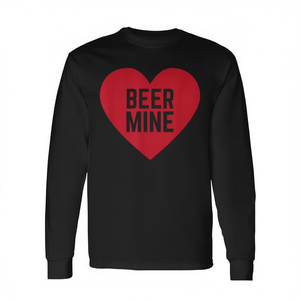 Camiseta de manga larga Beer Mine, regalo del día de San Valentín para los amantes de la cerveza - Product Image 2