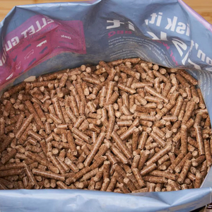 Suministro de fábrica, pellets de madera para quemar, calentamiento de 6mm-8mm de diámetro, DIN PLUS, diseño europeo, embalaje de bolsa de astillas de leña - Product Image 3