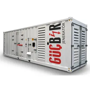 1100 kVA Diesel Generator Set with Options Alternator Silent Canopy Super Silent Canopy Container Type Trailer Type 50 Hertz