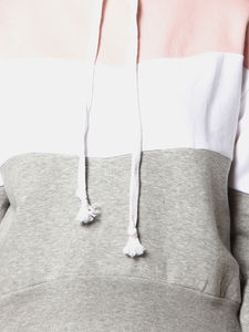Ventes en gros de sweats à capuche surdimensionnés pour femmes, à épaules tombantes, 100% coton, respirants, impression personnalisée, sweats à capuche à prix avantageux - Product Image 5
