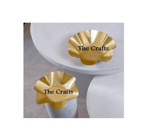 Bol au design fabuleux en acier inoxydable couleur or, bol décoratif, taille et forme personnalisables, bol de service pour les dattes - Product Image 2