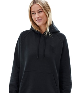 Sweat-shirt ample et surdimensionné pour femme, style hiver, épaules tombantes, style streetwear léger, imprimé logo sur le devant, service OEM - Product Image 1