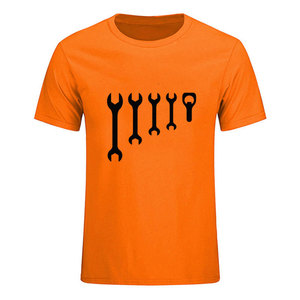 T-shirt 100% coton pour hommes Nouvelle qualité à séchage rapide Demi-manches avec motif solide sérigraphie et impression DTG - Product Image 3