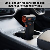 Souffleur sans fil sans balais 130000 tr/min avec lampe torche LED, dépoussiéreur d'air pour ordinateur, animaux domestiques, detailing automobile - Vente en gros