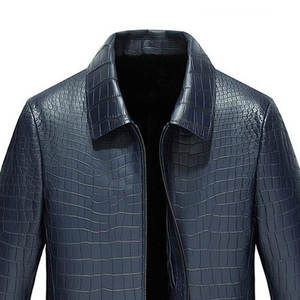 Nouvelle tendance, vente chaude, haute qualité pour veste en cuir et toile pour homme, gaufrée, antibactérienne, coupe-vent, respirante - Product Image 6