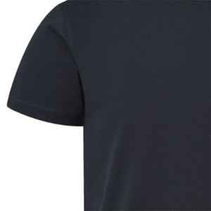 Black Plain T-Shirt <b>Pajama</b> Set 100% Cotton Woven Lounge Set Comfortable Sleepwear with Crew Neck Tee & Elastic Waist <b>Pants</b> - Product Image 6