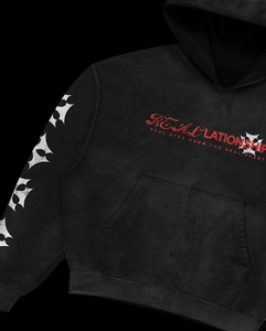 Sweat à capuche tendance avec motif squelette pour couple, streetwear, pull oversize avec imprimé gothique pour homme et femme - Product Image 6