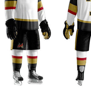 Uniforme de hockey sur glace adulte de meilleure vente de haute qualité conception la plus populaire logo personnalisable OEM ensemble vierge comprend tout l'essentiel - Product Image 6