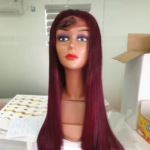 Pelucas de cabello sin pegamento con cierre prearrancado, peluca de cabello humano Real 100%, cabello alineado con cutícula con Peluca de encaje frontal HD con frontal - Product Image 1