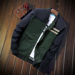Custom LOGO Top Design <b>Zipper</b> <b>Jacket</b> Male Casual Street Wear Hip Hop Slim Fit Coat Men Clothing <b>Jackets</b> - Product Image 3