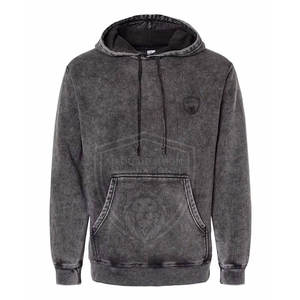 เสื้อฮู้ดฟอกสีกรดของผู้ชายเสื้อสวมหัวโอเวอร์ไซส์ผ้าฝ้าย100% ลำลองสำหรับใส่บนท้องถนนสำหรับฤดูหนาว - Product Image 1