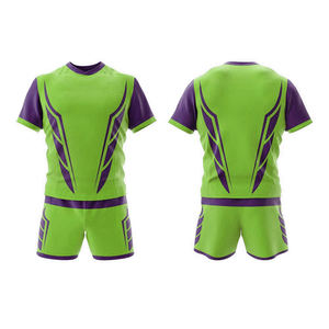 Uniforme de Rugby Profesional para Hombre, 100% Algodón, Retro, Transpirable, Precio Bajo, Sublimado, Venta al Por Mayor - Product Image 1