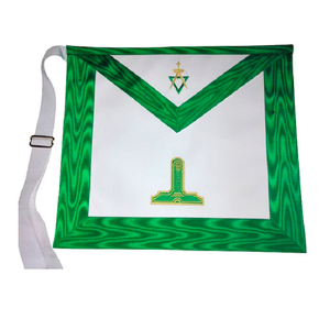 Alta calidad Masonic Regalia English Blue Lodges Oficiales Delantal Especial Personalizado Logo Bordado y Diseño OEM ODM servicio - Product Image 4