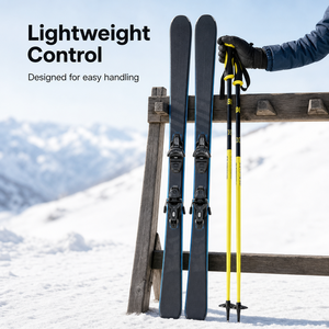 Ensemble <span class=keywords><strong>de</strong></span> <span class=keywords><strong>ski</strong></span> pour débutants adultes avec bottes, skis, fixations et bâtons pour l'entraînement hivernal - Product Image 4
