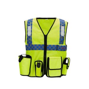 Chaleco reflectante de alta calidad, chaleco de seguridad, tira de seguridad Personal, construcción, chaleco de seguridad laboral de alta visibilidad - Product Image 1