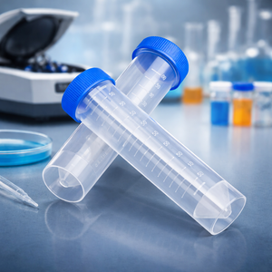 Tubo de Centrífuga de Laboratorio Médico de PP de 50 ml, con Tapa de Rosca Autoportante, Personalizable OEM, MATALAB - Product Image 2