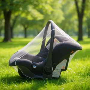 Mosquitera Universal Blanca para Asiento de Coche 5094 - Accesorios y Asientos de Coche para Bebés - Product Image 3