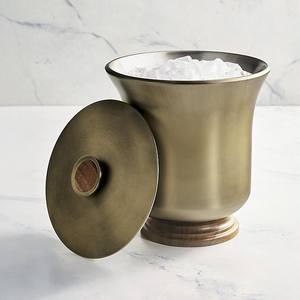 Seau à glace de luxe en acier inoxydable avec couvercle, finition dorée, design isolé pour la maison, les bars, les fêtes, les hôtels et les cadeaux - Product Image 5