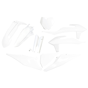 Kit Totalmente Plástico para KTM SX 150 2019-2022 Blanco 20-25 Incluye Material de Aluminio y Acero - Product Image 1