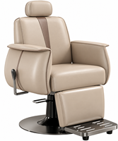 DECORS ALL Chaise de salon minimaliste en cuir PU, inclinable et réglable, pour usage commercial et esthétique