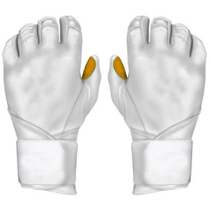 100% Original peau de vache Cabretta cuir Baseball frappeur gants vente chaude sur mesure Softball frappeur gants de sport - Product Image 6