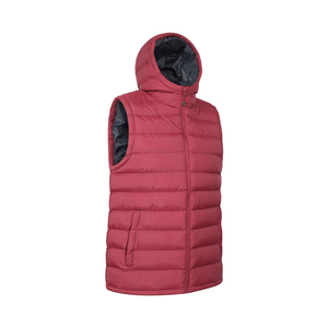 Gilet matelassé chaud sur mesure pour hommes, fermeture éclair, sans manches, décontracté, imperméable, respirant, streetwear, rembourré, matelassé - Product Image 4