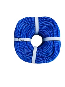 เชือกโพลีเอสเตอร์หลากสีเชือกโพรพิลีน2มม. 3มม. 4มม. สายถัก Macrame สายร่มชูชีพไนล่อนแบน