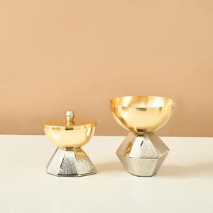 Luxury Metal <b>Bakhoor</b> Burner Set with Gold and Silver Finish Elegant Arabic <b>Oud</b> Incense Burner Premium Ramadan Eid Gift & Home - Product Image 2