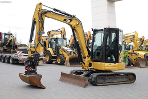 Miniexcavadora CATERPILLAR 305.5E2 CR, Tipo Oruga, Color Amarillo, Equipo de Construcción, Alta Potencia de Excavación - Product Image 5