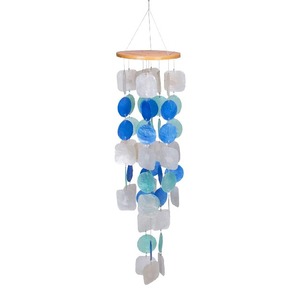 Personalizza Sea Shell Capiz Wind chimes decorazione esterna unica fatti a mano shell Windchimes, Capiz Shell Chandelier