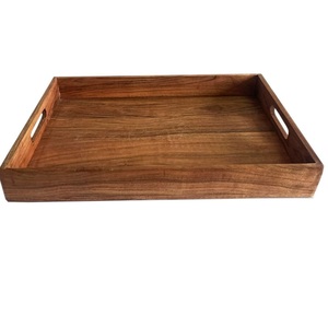 Plateau de service en bois naturel Offre Spéciale léger, durable et élégant pour le service alimentaire et la décoration intérieure disponible en vrac - Product Image 1