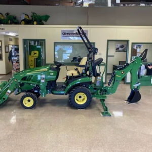 Original John Deeere 260B Industrial <b>Lawn</b> <b>Mower</b> Tractor Front Loader Backhoe Implement Diesel 200L Grass BoxOriginal John Deeere - Product Image 1